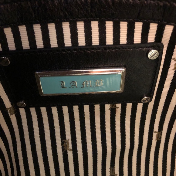L.A.M.B. Black & White Hand bag In mint condition - Picture 5 of 6